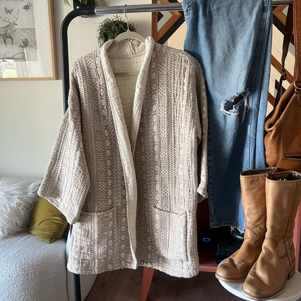 Quilt Coat Woven Jacket